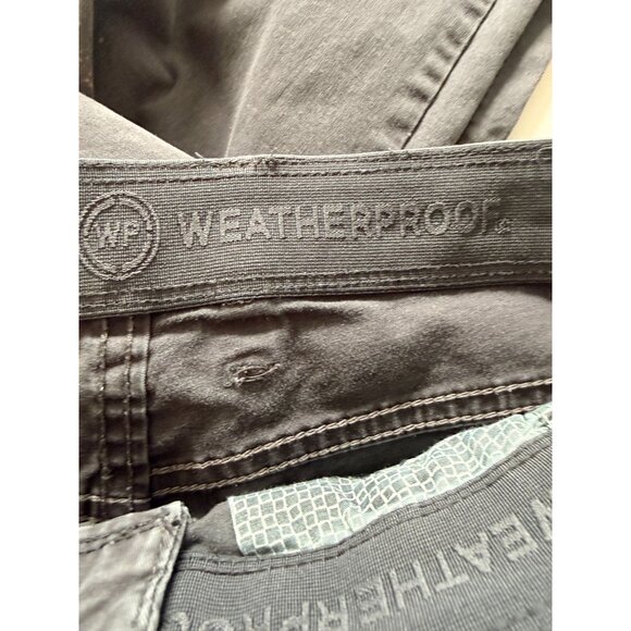 Weatherproof Vintage Cargo Pants Men 34x32 Gray Stretch Utility Outdoor Hiking - Picture 3 of 11